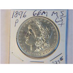 1896-P MORGAN DOLLAR