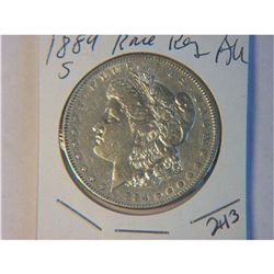 1884-S MORGAN DOLLAR