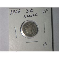 1865 2 CENT PIECE