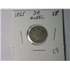 Image 1 : 1865 3 CENT NICKLE