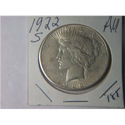 1922 S PEACE DOLLAR