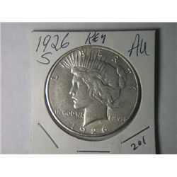 1926 S PEACE DOLLAR