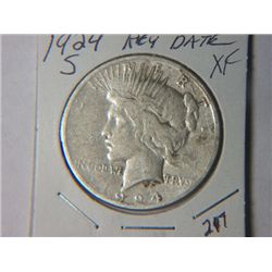 1924 S PEACE DOLLAR