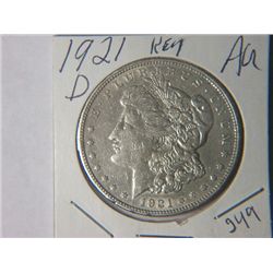 1921 D MORGAN DOLLAR