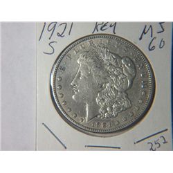 1921 S MORGAN DOLLAR