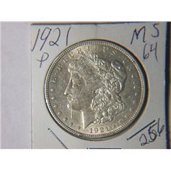 1921 P MORGAN DOLLAR
