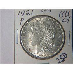 1921 P MORGAN DOLLAR
