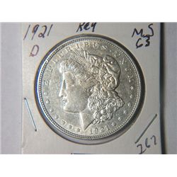 1921 D MORGAN DOLLAR