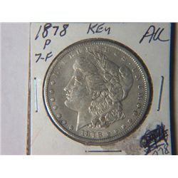 1878 P MORGAN DOLLAR