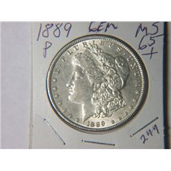 1889 P MORGAN DOLLAR