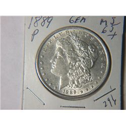 1889 P MORGAN DOLLAR