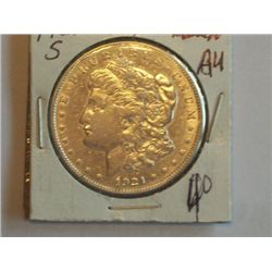 1921 S MORGAN DOLLAR