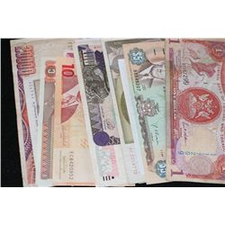 Foreign Bank Note, various dates, conditions & denominations, lot of 20