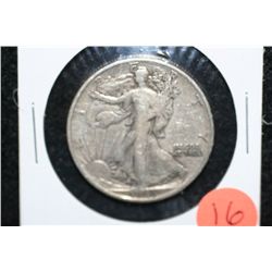 1943 Walking Liberty half dollar