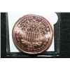 Image 2 : 2011 Copper Round, .999 fine 1 oz.
