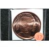 Image 1 : 2011 Copper Round, .999 fine 1 oz.