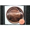 Image 1 : 2011 Copper Round, .999 fine 1 oz.