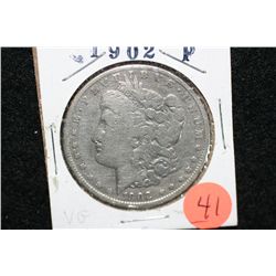 1902 Silver Morgan $1, VG
