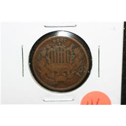 1864 Two Cent piece