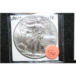2012 Silver Eagle $1