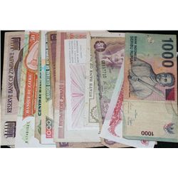 Foreign Bank Note, various dates, conditions & denominations, lot of 20