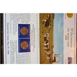2004 Wisconsin State quarter set, P&D mints