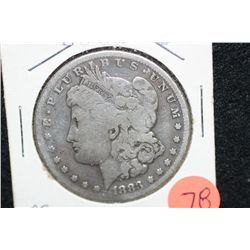 1883-S Silver Morgan $1, AG