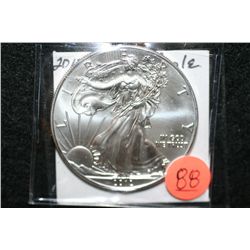 2012 Silver Eagle $1