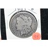 Image 1 : 1901-S Silver Morgan $1