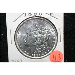 1896 Silver Morgan $1, MS63