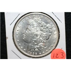 1896 Silver Morgan $1, XF