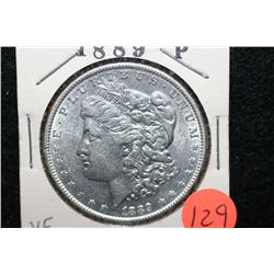 1889 Silver Morgan $1, VF