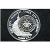 Image 2 : 1973 Gerald Ford VP of the US Inaugural Medallion, .999 fine 5 oz.
