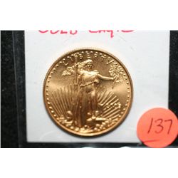 2003 Gold Eagle, 1/2 oz.