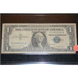 1957-A US Silver Certificate $1, Blue Seal, #F05880294A