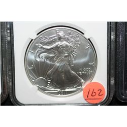 2011-S Silver Eagle $1, NGC graded MS69