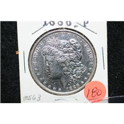 1886 Silver Morgan $1, MS63