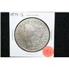 Image 1 : 1879-S Silver Morgan $1