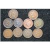 Image 1 : Indian Head penny, various dates & conditions, lot of 10