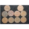 Image 2 : Indian Head penny, various dates & conditions, lot of 10