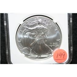 2011-S Silver Eagle $1, NGC graded MS69