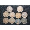 Image 1 : Indian Head penny, various dates & conditions, lot of 10