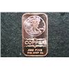 Image 1 : 2011 Copper Ingot, .999 fine 1 oz.