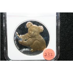 2009P Gilt Australia $1, Koala, MS69