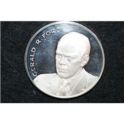 1974 Gerald Ford Inaugural Medallion, .999 fine 5 oz.