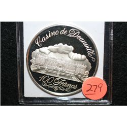 Casino de Deauville 100 Francs gaming token