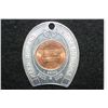 Image 2 : 1967 Horseshoe Hotel &Casino "Good Luck" token w/penny