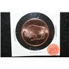 Image 1 : 2011 Copper Round, .999 fine 1/4 oz.