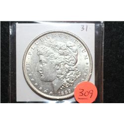 1889 Silver Morgan $1