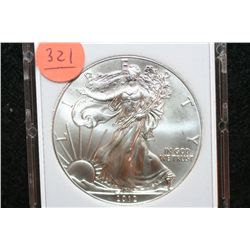 2012 Silver Eagle $1, MCPCG graded MS70
